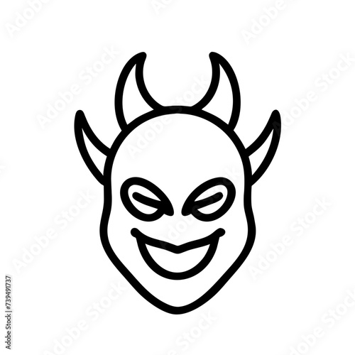 Devil Icon: A Symbol of Mischief and Temptation