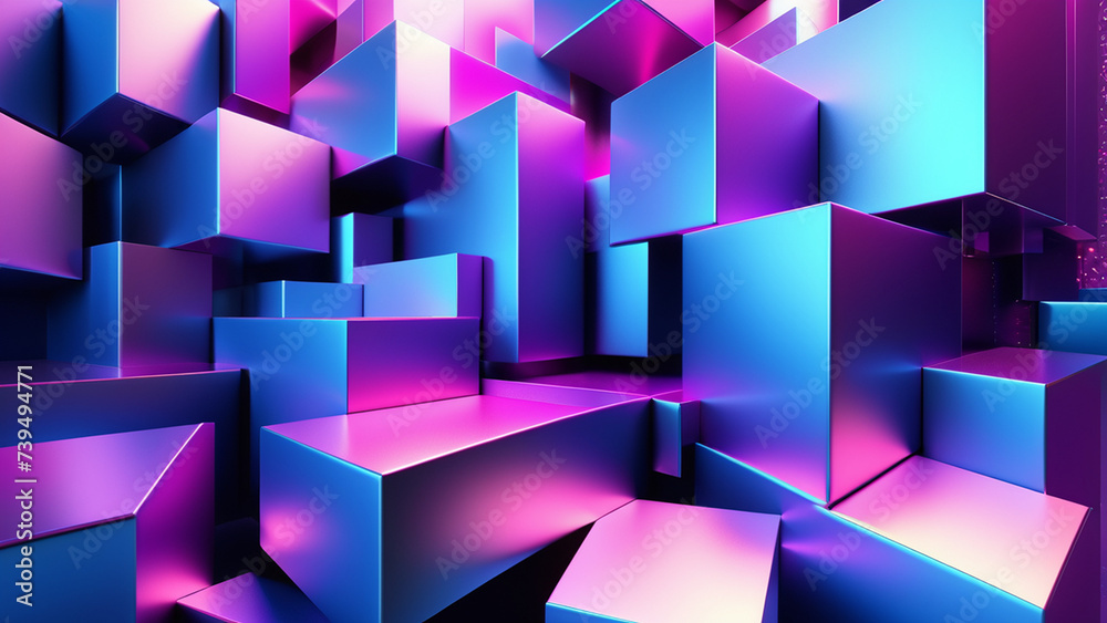3d rendering Abstract 3d rendering Abstract