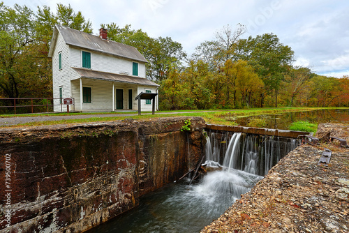 Obraz na plátně Chesapeake and Ohio Canal National Park