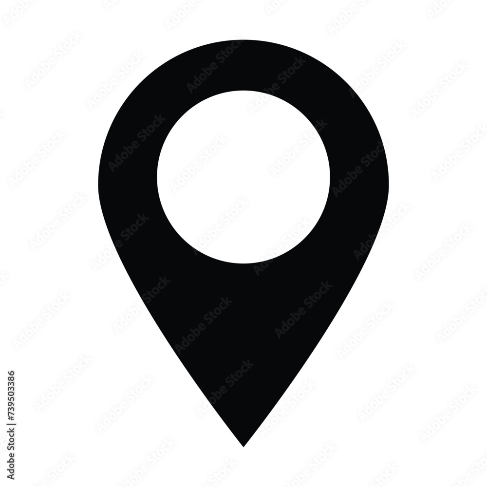 Location icon. Pin, Position, Map Pin icon vector isolated on white background, EPS 10 Location icon. Pin, Position, Map Pin icon vector isolated on white background, EPS 10