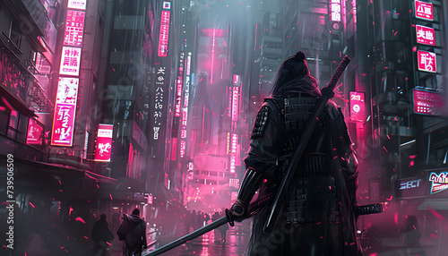 Cyber Blade: Samurai's Solitude