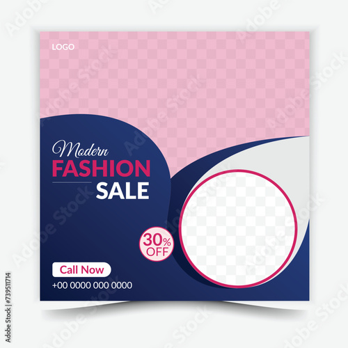 Fashion Social Media Post Template Design Is Essential to Grow Business. So It Is Inevitable For The Success Of The Company.
