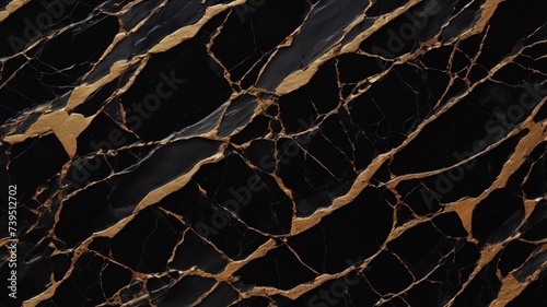 black marble natural surface for background, Dark marble texture with bold contrasting design, Luxury stone for ceramic floor and wall tiles design art cover.Ai generative