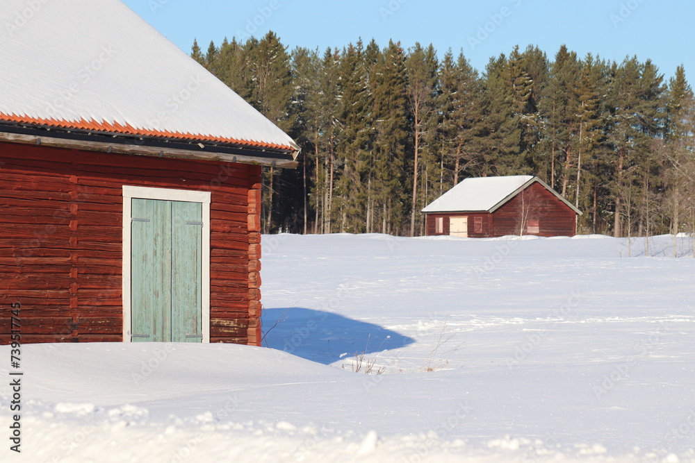 house in the mountains