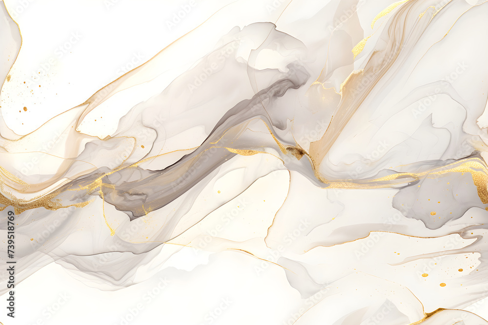 Abstract beige and gold marble texture with fluid pattern. Alcohol ink style for interior decor. Modern liquid design for creative backgrounds. Print for packaging, wallpaper, poster. Abstract beige and gold marble texture with fluid pattern. Alcohol ink style for interior decor. Modern liquid design for creative backgrounds. Print for packaging, wallpaper, poster.