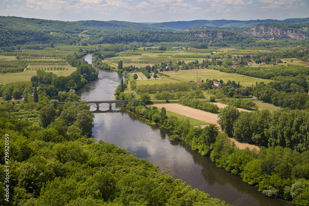 River Dordogne from Domme