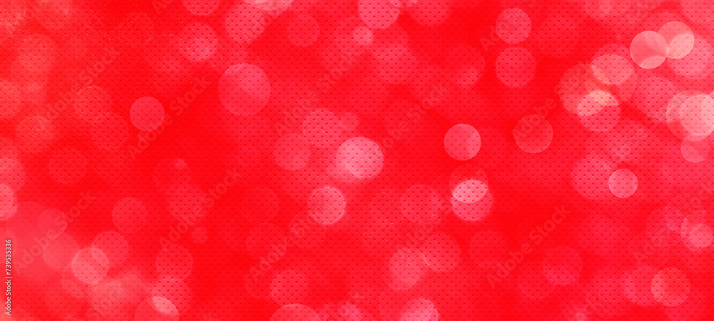 Red bokeh background for banner, poster, event, celebrations, story, ad, and various design works