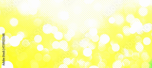 Yellow widescreen background, Perfect for banner, poster, social media, template and online web ads