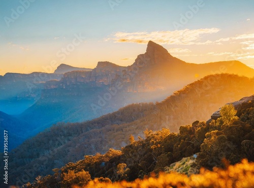 Mountain Range Background