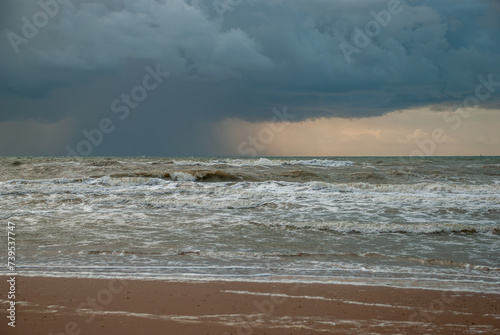 Stürmisch am Meer