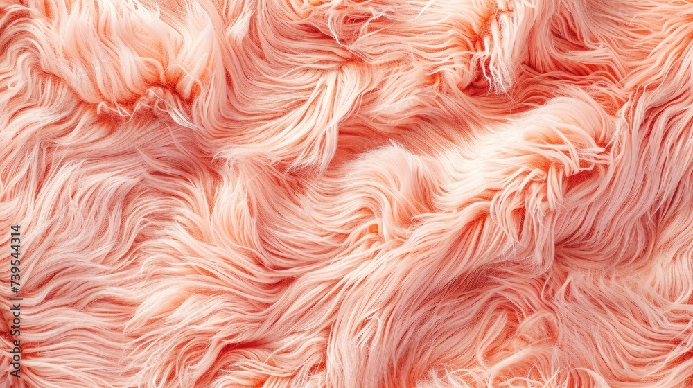 Trendy peach fur texture close up. Abstract apricot wool structure background Trendy peach fur texture close up. Abstract apricot wool structure background