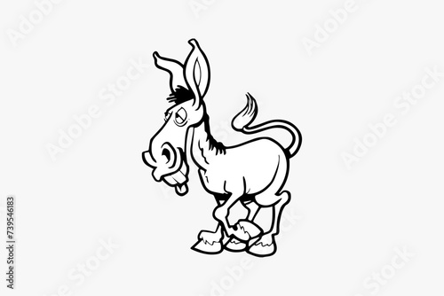silhouette of a horse