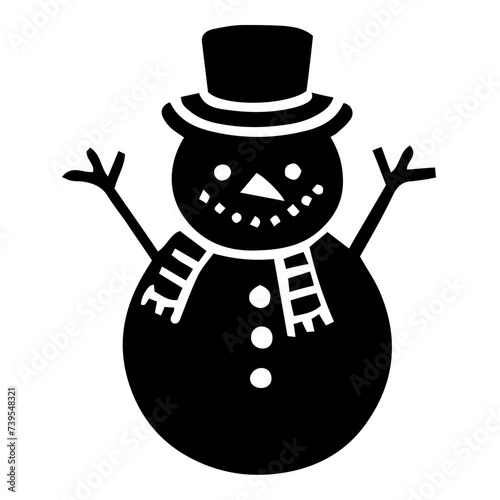 Winter Holiday Vector Icons for Crafts, Scrapbooking & Invitations: Christmas, New Year, Snowflakes, Santa, Reindeer, Festive Decorations