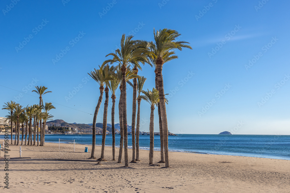 Obraz premium Villajoyosa, Spain - January 6 2024 