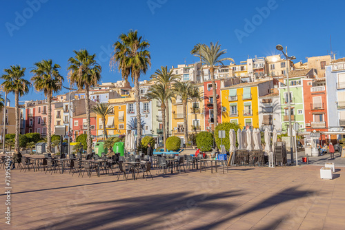 Villajoyosa, Spain - January 6 2024 "Beautiful coastal town in south of Spain" © Jakub