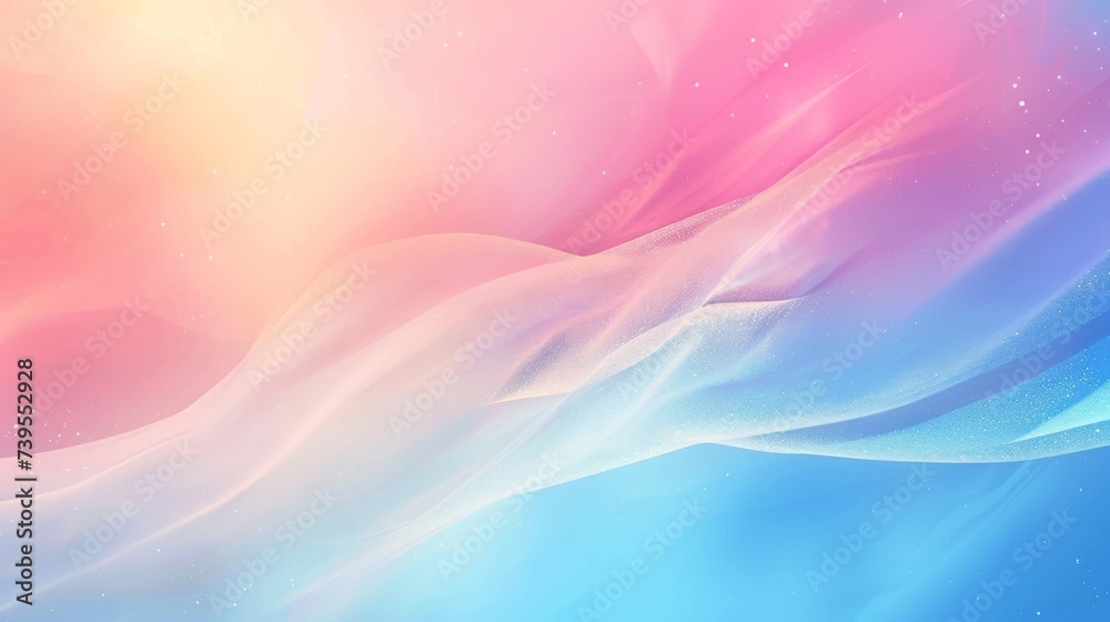 Vibrant abstract background with smooth waves blending from blue to pink and yellow. Ideal for design concepts, wallpapers, or presentations. Vibrant abstract background with smooth waves blending from blue to pink and yellow. Ideal for design concepts, wallpapers, or presentations.
