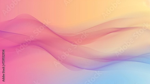 Abstract colorful wavy lines on a gradient background, ideal for modern design themes and creative visuals.