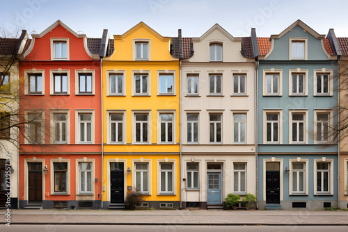 Aesthetically Pleasing Compilation of Various Residential Facades: An Urban Neighborhood Perspective