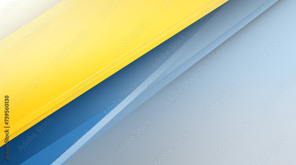 Background in blue, yellow and gray Background in blue, yellow and gray