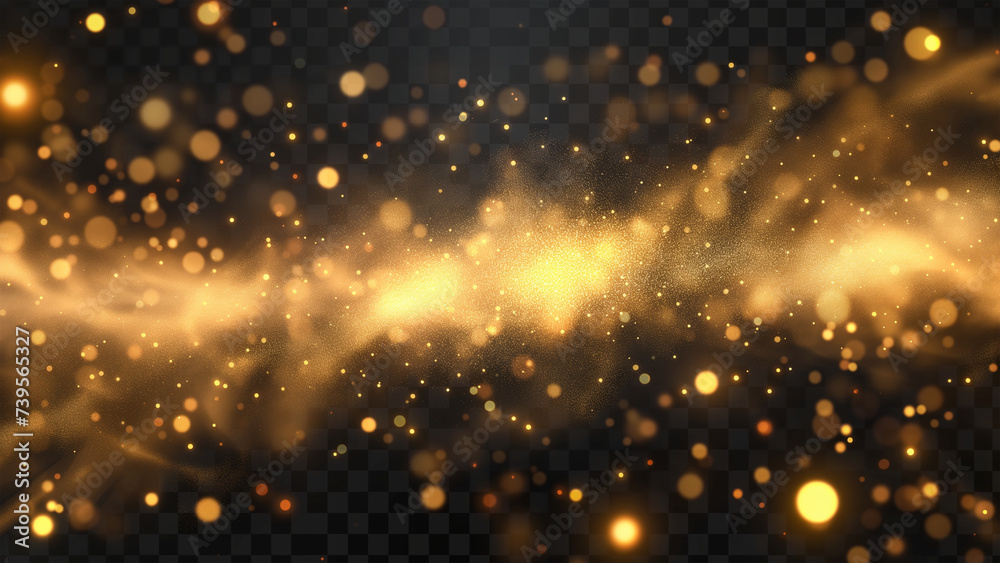 Glimmering Galaxy: Abstract Particle Illustration Series Glimmering Galaxy: Abstract Particle Illustration Series
