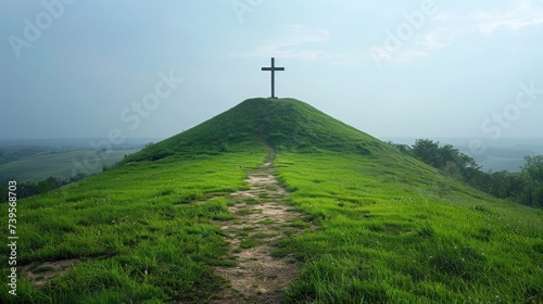 Cross on Grassy Hill
