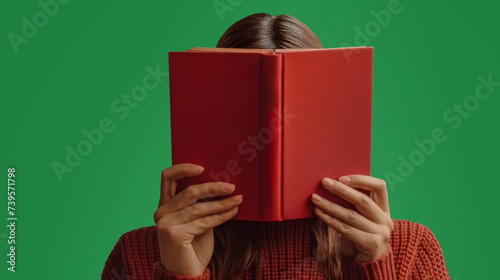 Eine Frau ist vertieft in das Lesen eines Buches. Der Welttag des Buches findet jährlich am 23. April statt.
