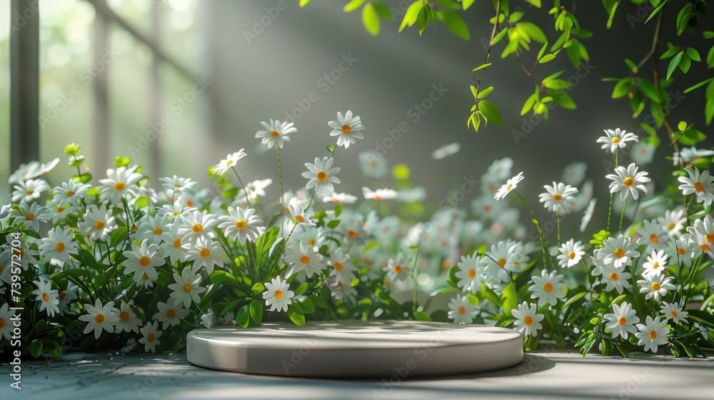 Bunch of Flowers in Grass