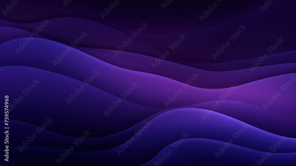 Obraz premium Abstract Purple Background With Wavy Lines. Backdrop, wallpaper.