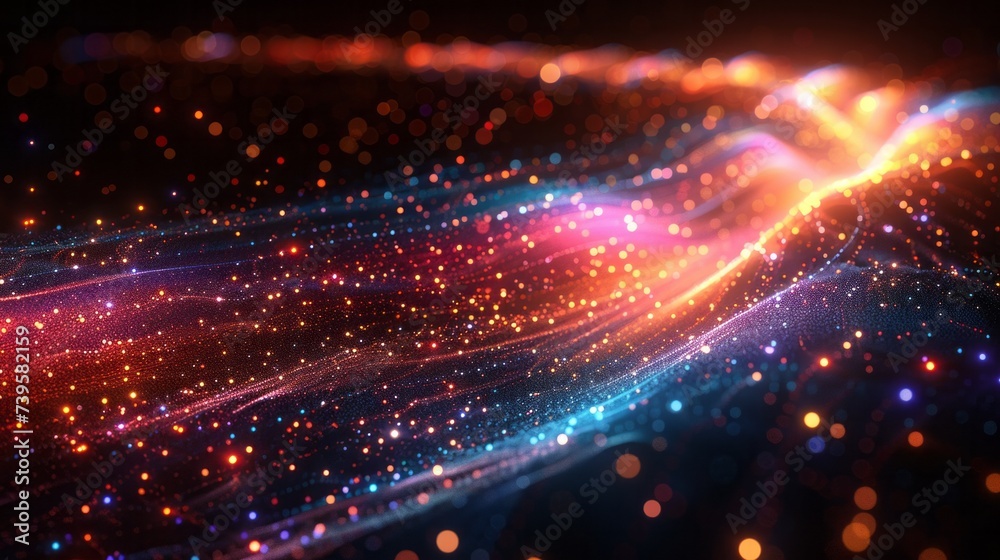 Abstract background. Light motion design. Glowing space energy Abstract background. Light motion design. Glowing space energy