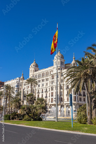 Alicante, Spain - January 5 2024 "A historic Mediterranean city in south Spain"