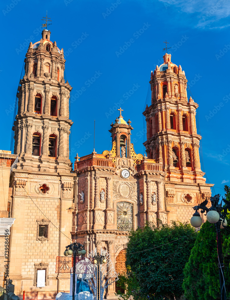Metropolitan Cathedral of San Luis Potosi, UNESCO world heritage in Mexico