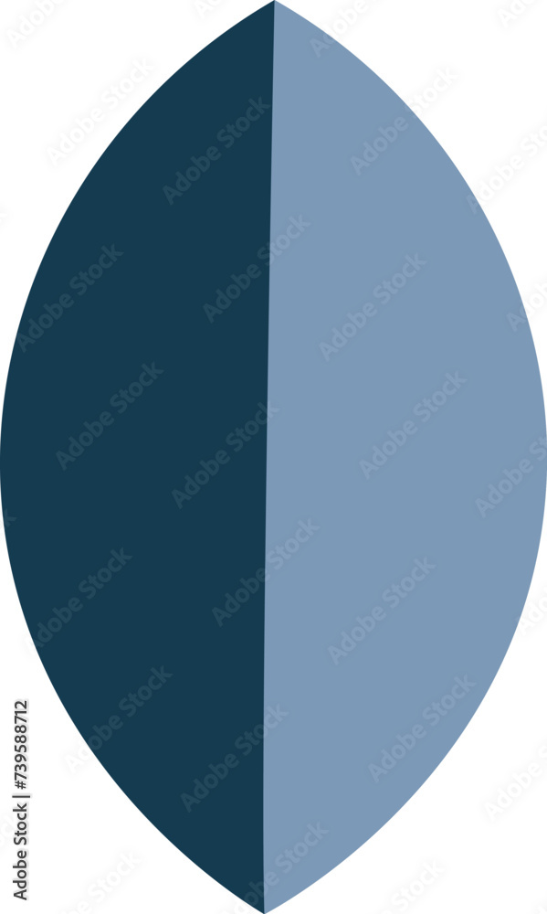 Abstract Drawn Tree Leaf