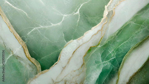 Abstrakcyjne tło pastelowy marmur, tekstura zielony kamień