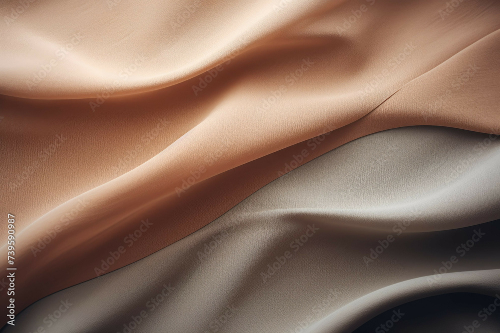 Fototapeta premium a gray and brown paper background or texture