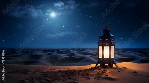 Ramadan Lantern Showing The Way