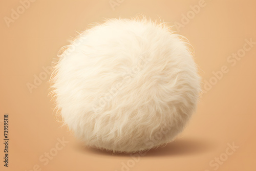 wool ball, fabric ball, ball made out of wool, fluffy ball