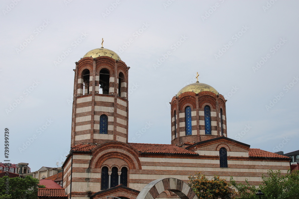 The St Nicholas Church is located in the very center of Batumi.