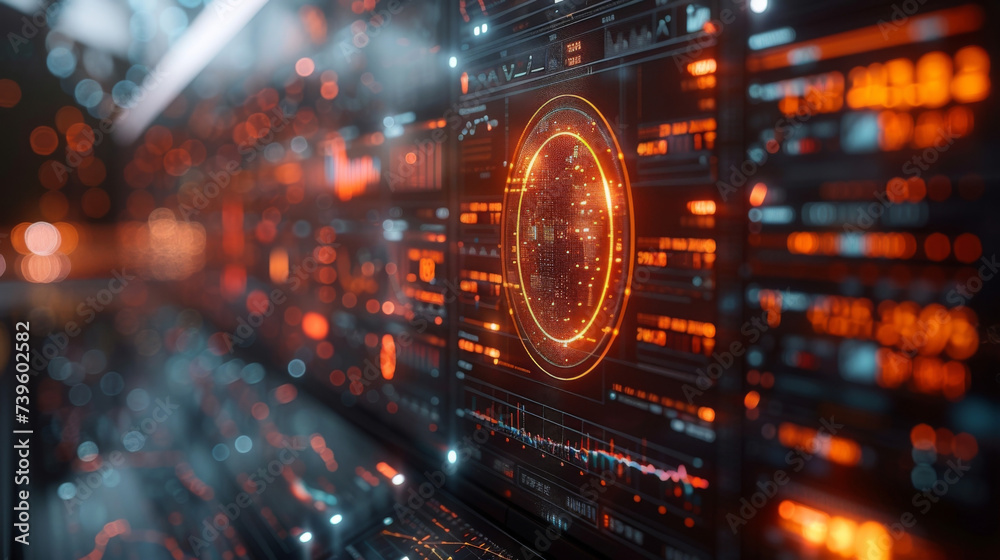 A holographic interface displays a diverse portfolio of hightech investments ranging from biotechnology to artificial intelligence. The interface reflects the dynamic and A holographic interface displays a diverse portfolio of hightech investments ranging from biotechnology to artificial intelligence. The interface reflects the dynamic and