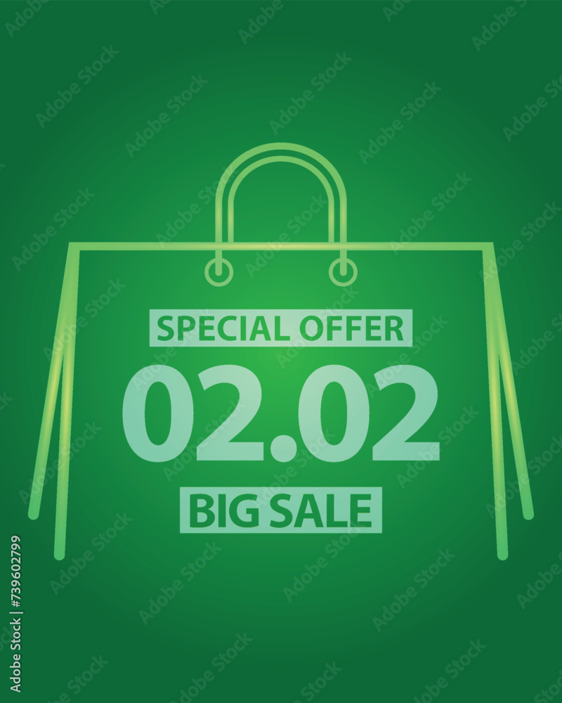 Sale banner template design 2.2 . 02.02 SPECIAL OFFER, MEGA SALE, FLASH SALE Sale banner template design 2.2 . 02.02 SPECIAL OFFER, MEGA SALE, FLASH SALE