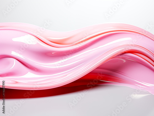 pink paint splash