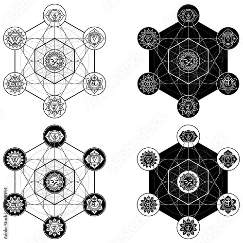 Geometric symbol of Metatron