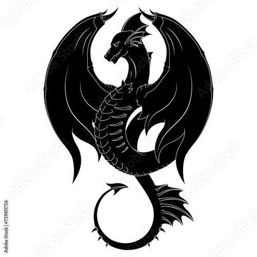 European medieval dragons