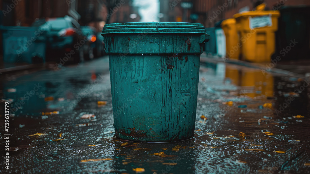 Alleyway Green Solution: Emerald Junk Tub End Alleyway Green Solution: Emerald Junk Tub End