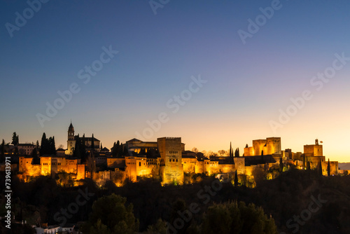 Obraz na plátně La Alhambra