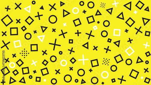 abstract background, vector shape elements