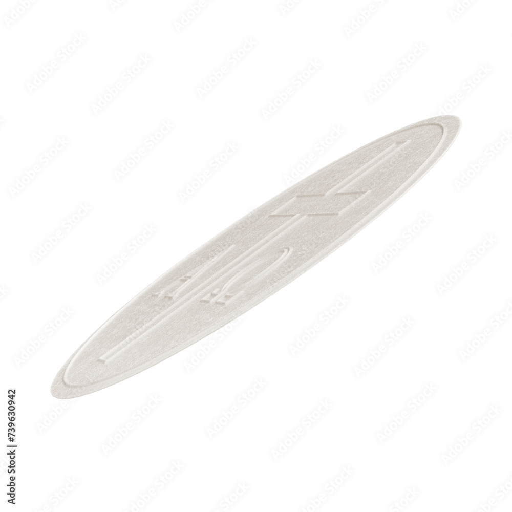 3D Catholic Communion Host with Transparent Background 3D Catholic Communion Host with Transparent Background