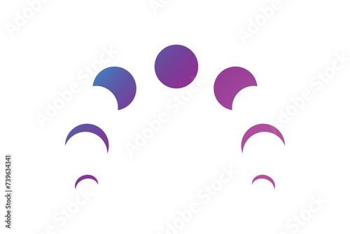 Fortune Flat Element Sticker Design