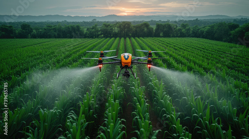 Explore the beauty of nature from a new perspective with the innovative technology of drones, capturing the vibrant colors and dynamic landscapes of summer fields in full bloom