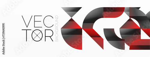 Geometric minimalism with triangles and circles. Blend of basic shapes creating serene, visually pleasing compositions. Wallpaper, banner, background, landing page, wall art, invitation, prints