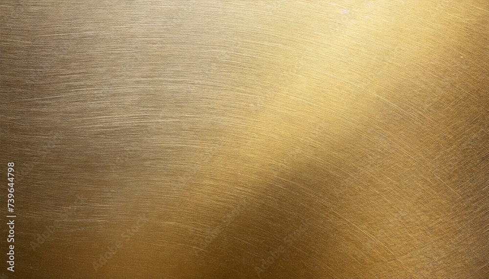 Fototapeta premium Stainless steel metal texture background. gold color